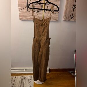 Free People Brown overalls